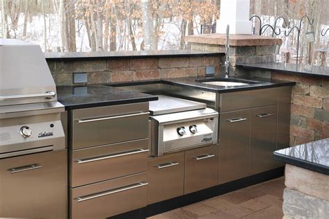 cheap outdoor stainless steel cabinets|stainless steel countertops outdoor kitchen.